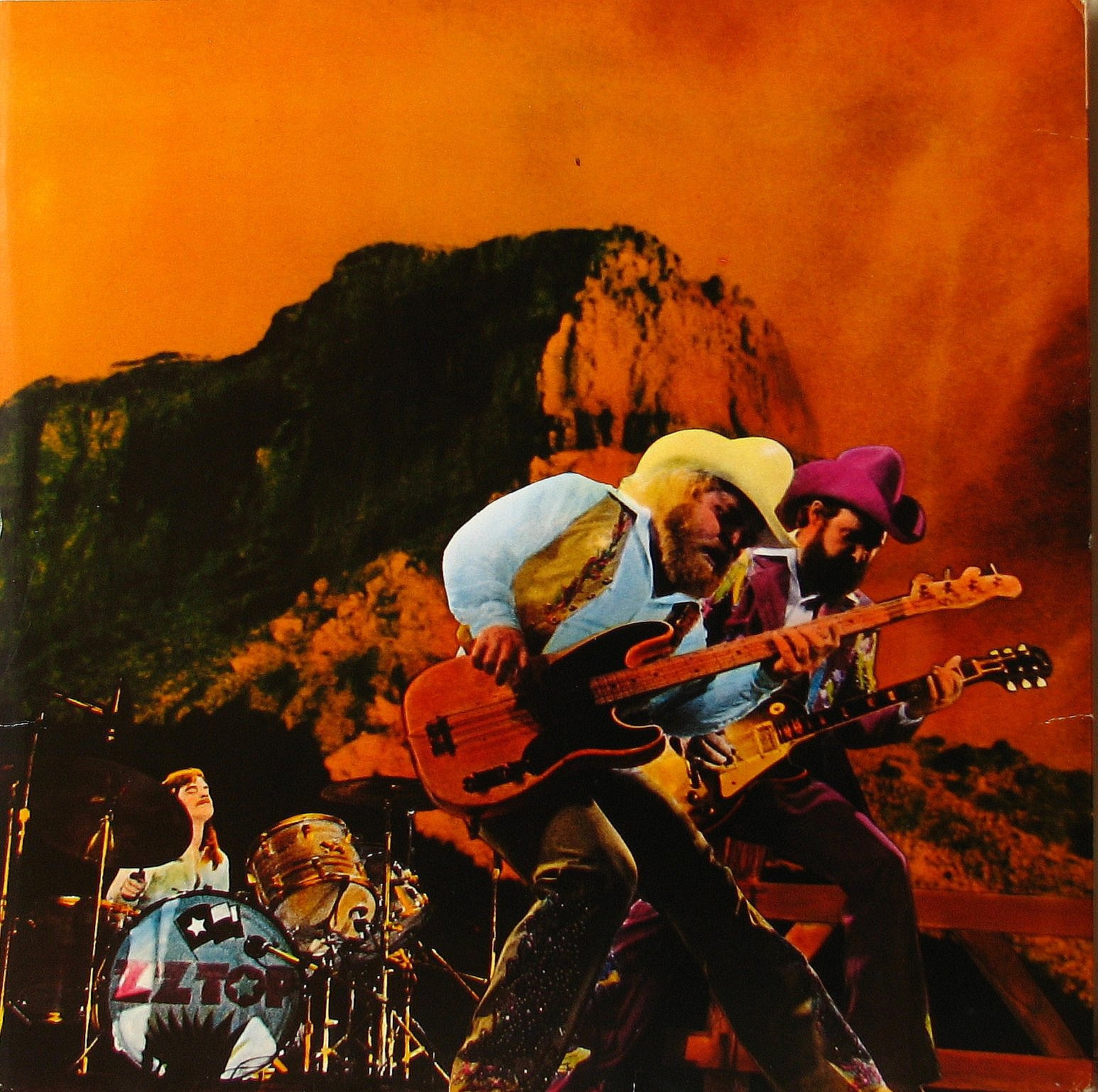 ZZ Top  Tejas : LP Front in